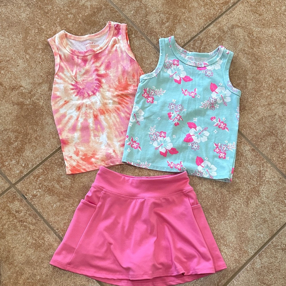 Adorable 2T Tank and Skort Set!